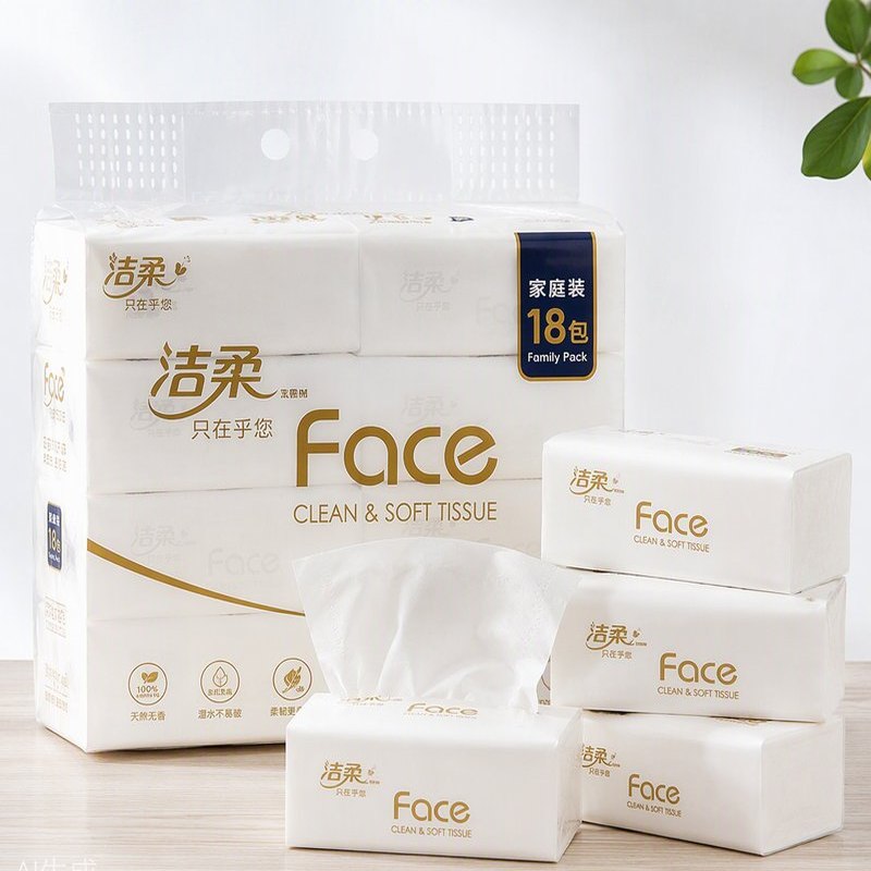 柔厚抽纸整箱